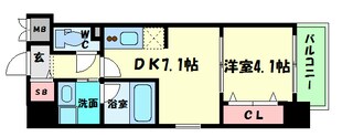 ドゥーエ立売堀の物件間取画像